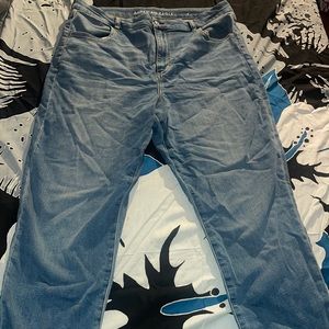 American Eagle Curvy Super Hi-Rise Jeggings 18